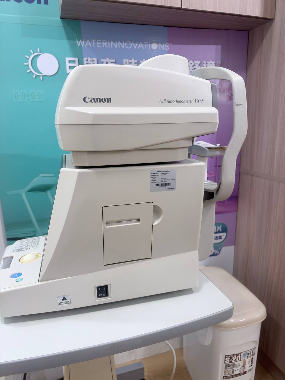 Canon Full Auto Tonometer TX-F 全自動眼壓機